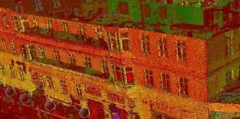 Heritage building, 3d laser scanning